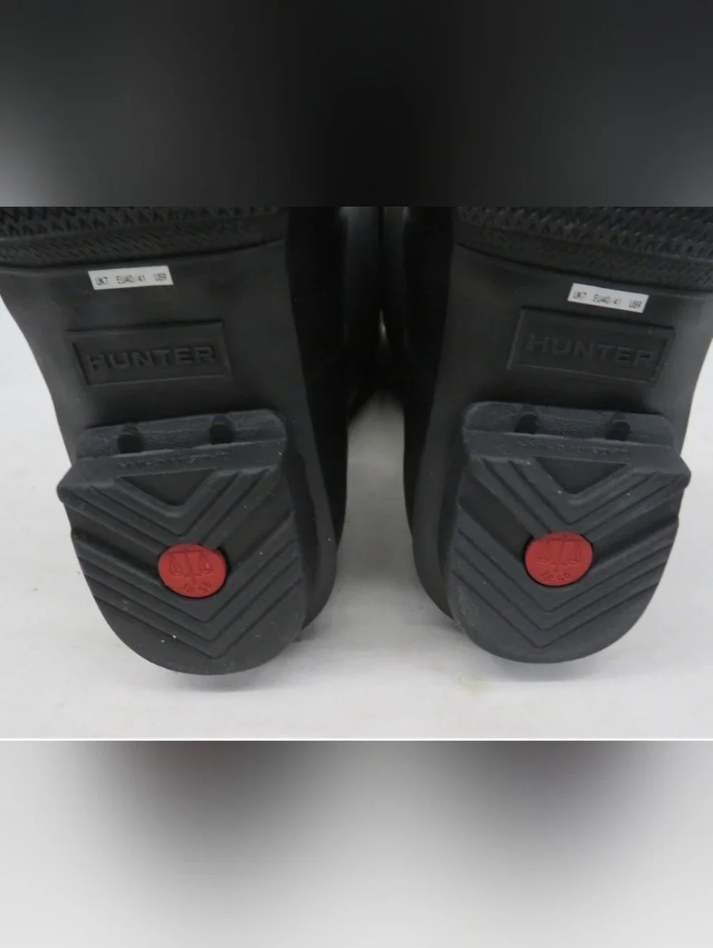 Disney X Hunter Matte Black Tall Rain Boots